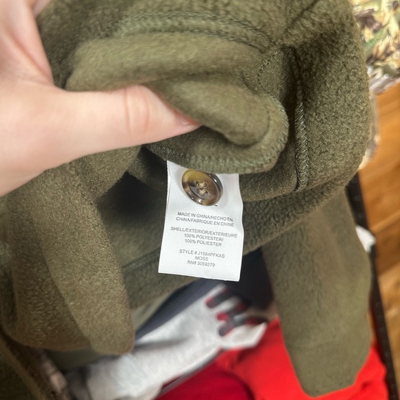 Altar’d State Olive Green Fleece Women's Jacket - Picture 5 of 5